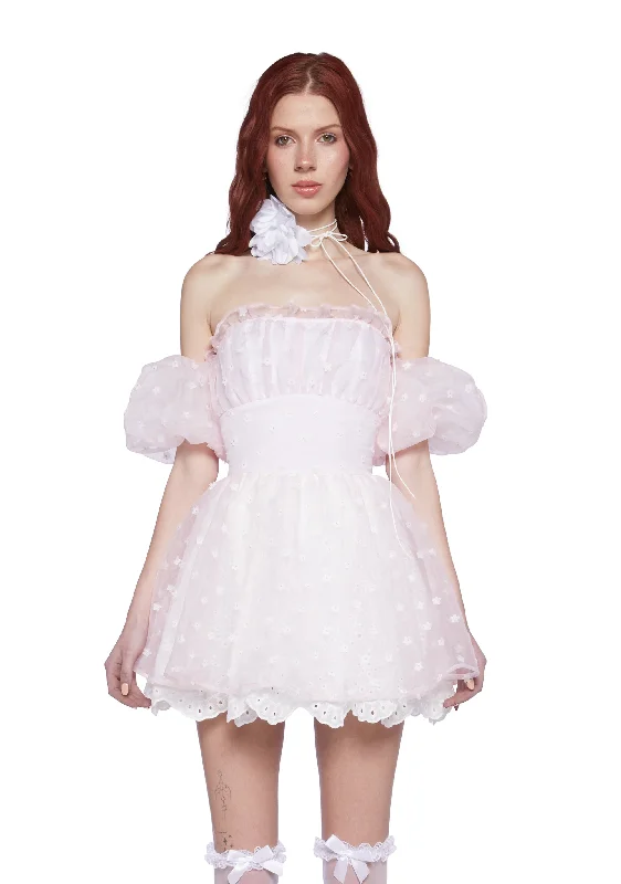 Gossamer Dreams Mini Dress Classic Floral Mini Dress
