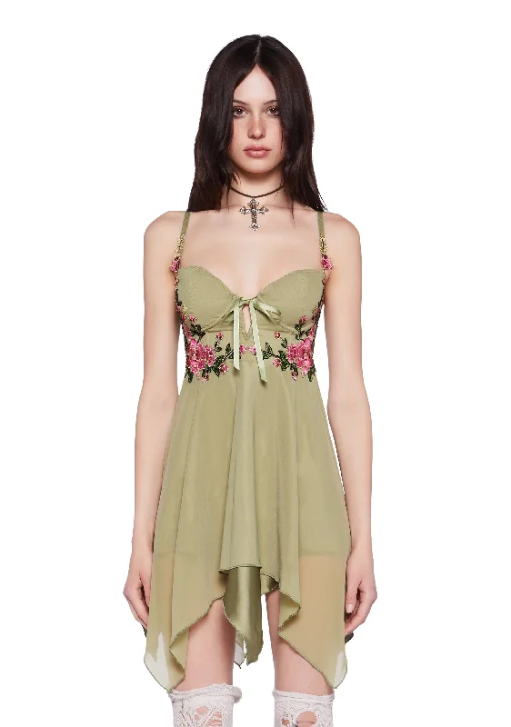 Sweet Sway Mini Dress Cozy Satin Mini Dress