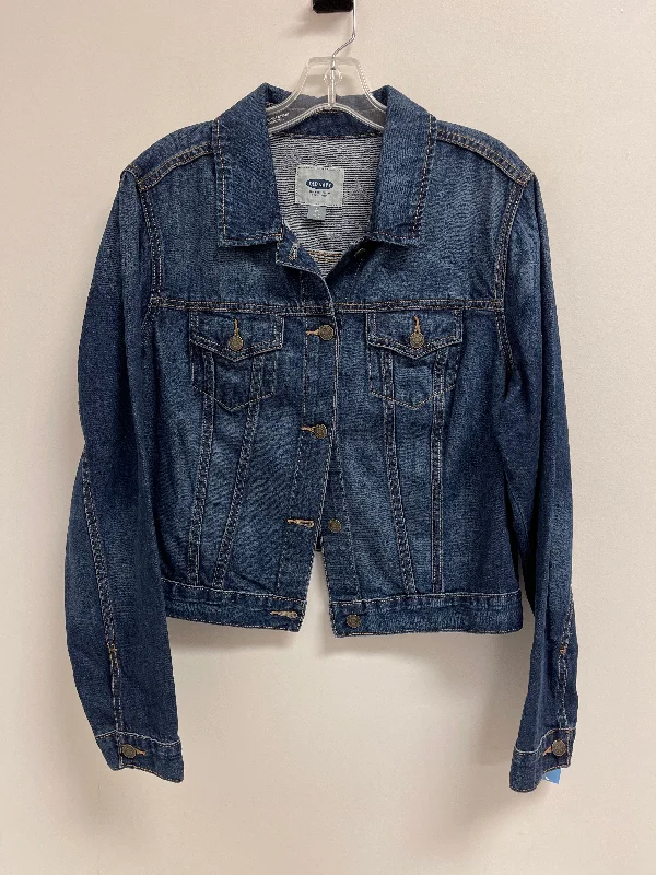 Jacket Denim By Old Navy In Blue Denim, Size: Xl V-Neck Jacket Boat Neck Jacket Square Neck Jacket Jacket Denim By Old Navy In Blue Denim, Size: Xl V-Neck Jacket Boat Neck Jacket Square Neck Jacket