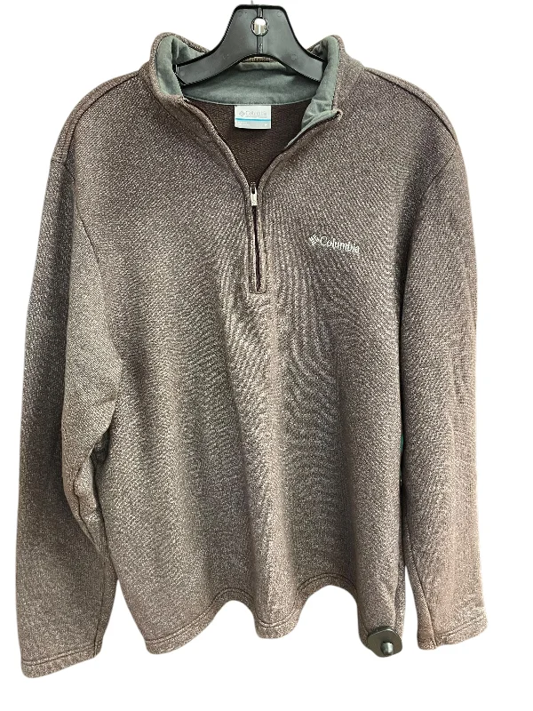 Jacket Fleece By Columbia In Brown, Size: M Collared Jacket Crew Neck Jacket Turtle Neck Jacket Jacket Fleece By Columbia In Brown, Size: M Collared Jacket Crew Neck Jacket Turtle Neck Jacket