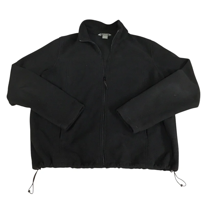 Jacket Fleece By Natural Reflections In Black, Size: L One-Shoulder Jacket Off-the-Shoulder Jacket Asymmetrical Jacket Jacket Fleece By Natural Reflections In Black, Size: L One-Shoulder Jacket Off-the-Shoulder Jacket Asymmetrical Jacket