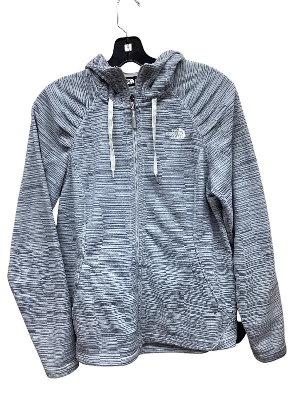 Jacket Fleece By The North Face In Grey, Size: M Notch Collar Jacket Peter Pan Collar Jacket Cowl Neck Jacket Jacket Fleece By The North Face In Grey, Size: M Notch Collar Jacket Peter Pan Collar Jacket Cowl Neck Jacket