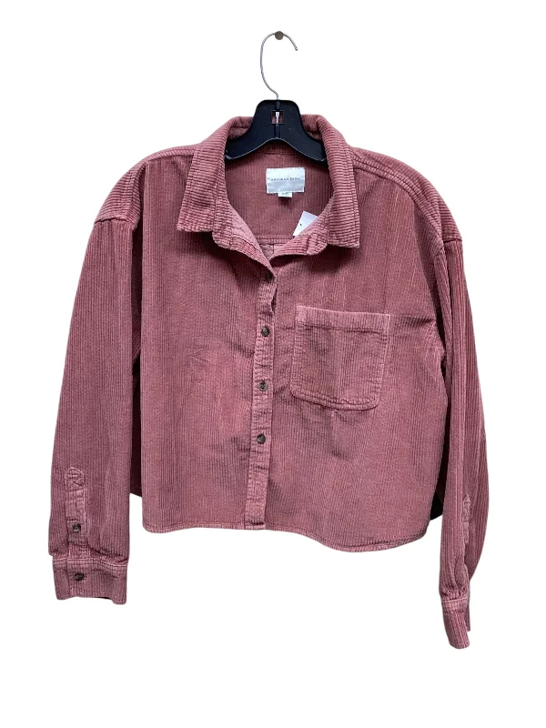 Jacket Other By American Eagle In Pink, Size: M Wool Jacket Cashmere Jacket Tweed Jacket Jacket Other By American Eagle In Pink, Size: M Wool Jacket Cashmere Jacket Tweed Jacket