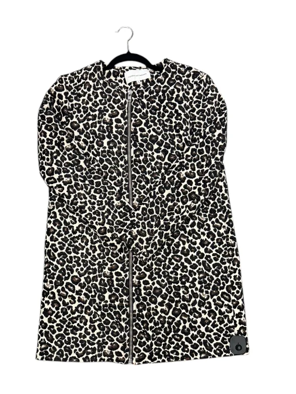 Jacket Other By Cupcakes And Cashmere In Animal Print, Size: S Collared Jacket Crew Neck Jacket Turtle Neck Jacket Jacket Other By Cupcakes And Cashmere In Animal Print, Size: S Collared Jacket Crew Neck Jacket Turtle Neck Jacket