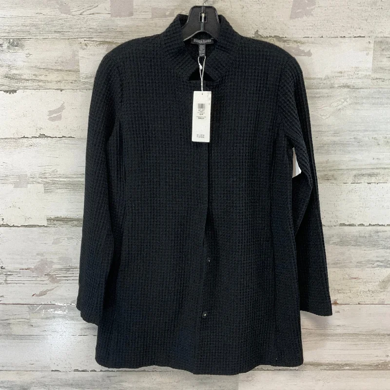 Jacket Other By Eileen Fisher In Black, Size: Sp Embroidered Jacket Appliqued Jacket Beaded Jacket Jacket Other By Eileen Fisher In Black, Size: Sp Embroidered Jacket Appliqued Jacket Beaded Jacket