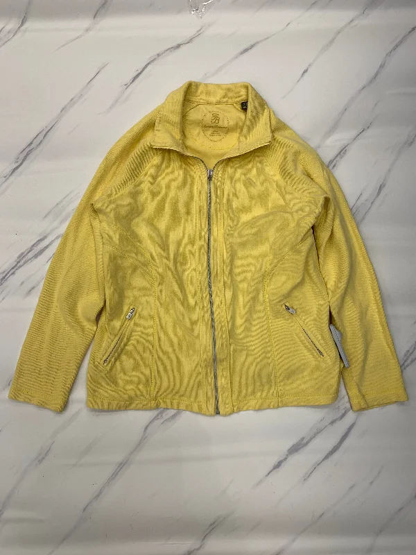 Jacket Other By Tommy Hilfiger In Yellow, Size: M Embroidered Jacket Appliqued Jacket Beaded Jacket Jacket Other By Tommy Hilfiger In Yellow, Size: M Embroidered Jacket Appliqued Jacket Beaded Jacket