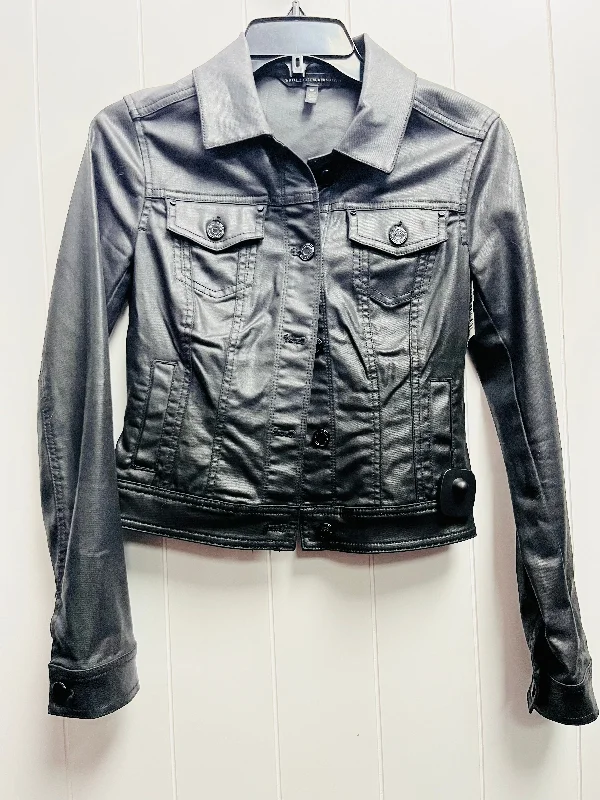 Jacket Other By White House Black Market In Black, Size: 0 Nylon Fabric Polyester Fabric Spandex Fabric Jacket Other By White House Black Market In Black, Size: 0 Nylon Fabric Polyester Fabric Spandex Fabric
