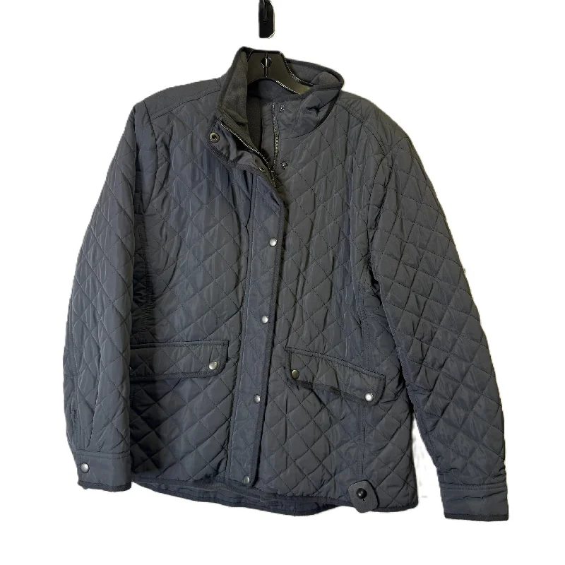 Jacket Puffer & Quilted By Loft In Grey, Size: M Tiered Jacket Buttoned Jacket Zippered Jacket Jacket Puffer & Quilted By Loft In Grey, Size: M Tiered Jacket Buttoned Jacket Zippered Jacket
