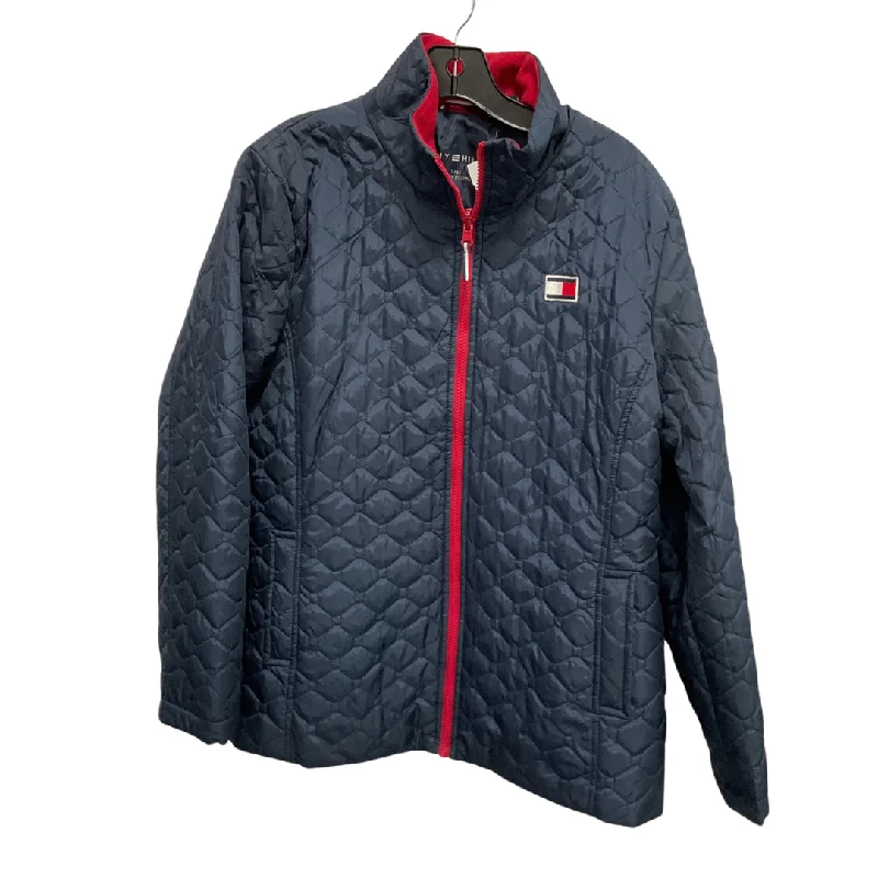 Jacket Puffer & Quilted By Tommy Hilfiger In Navy, Size: Xl Herringbone Jacket Checkered Jacket Solid Jacket Jacket Puffer & Quilted By Tommy Hilfiger In Navy, Size: Xl Herringbone Jacket Checkered Jacket Solid Jacket