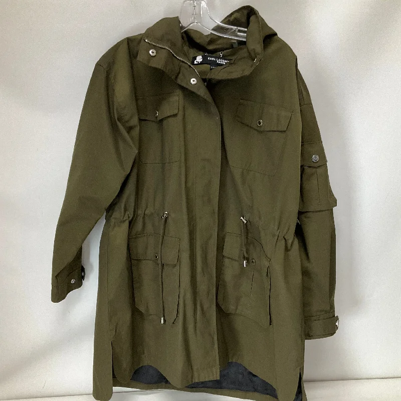 Jacket Windbreaker By Karl Lagerfeld In Green, Size: Xl Corduroy Jacket Velvet Jacket Brocade Jacket Jacket Windbreaker By Karl Lagerfeld In Green, Size: Xl Corduroy Jacket Velvet Jacket Brocade Jacket