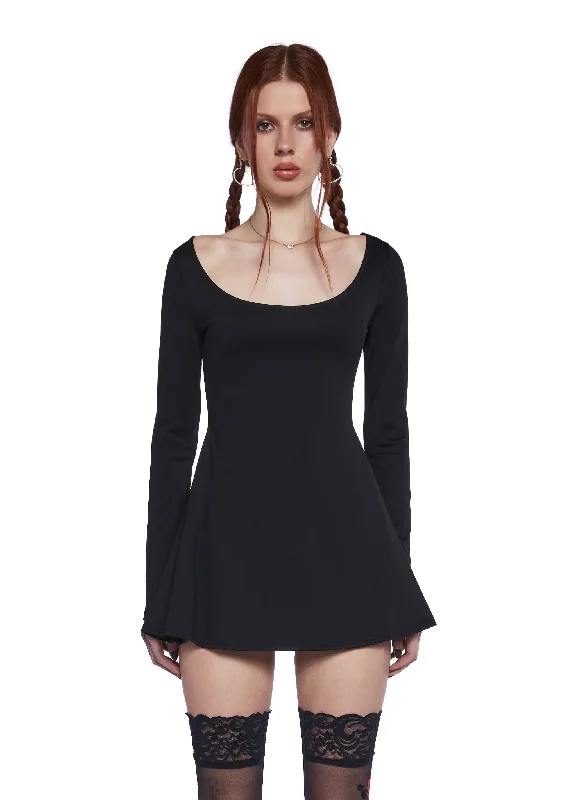 Miss Thing Mini Dress Fashionable Denim Mini Dress