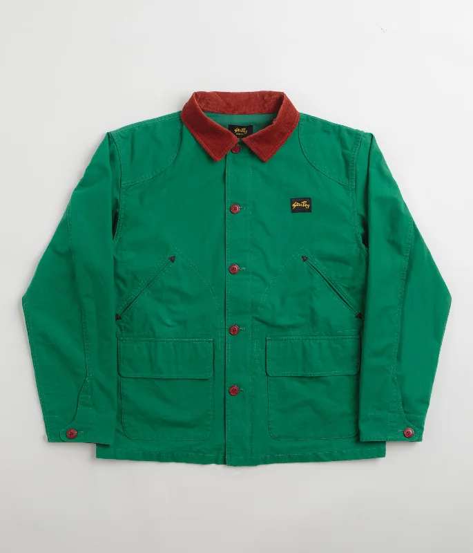 Stan Ray Hunters Jacket - Racing Green Half Panama Tailored Jacket Straight Jacket A-Line Jacket Stan Ray Hunters Jacket - Racing Green Half Panama Tailored Jacket Straight Jacket A-Line Jacket