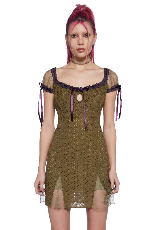 Summer Dreams Mini Dress Chic Bohemian Mini Dress