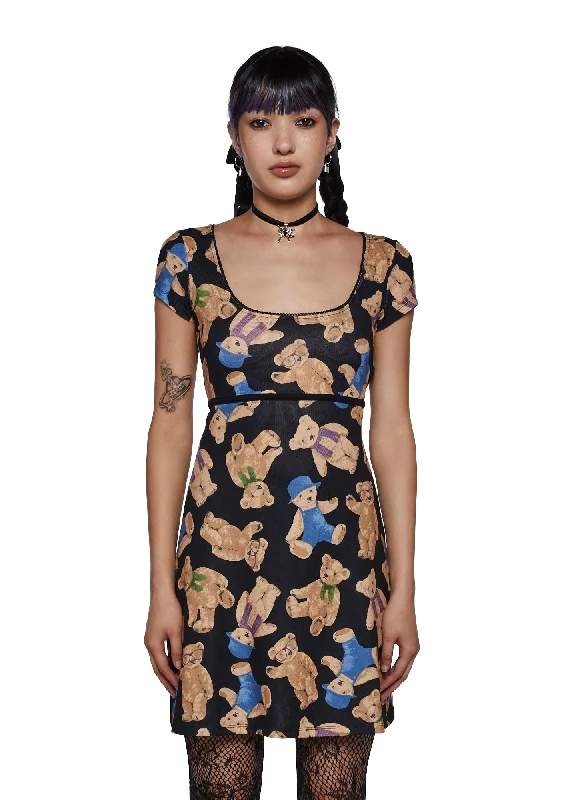 Take A Tumble Mini Dress Classic Floral Mini Dress