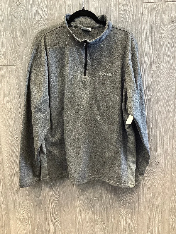 Athletic Jacket By Columbia In Grey, Size: Xl Print Jacket Jacquard Jacket Embroidered Jacket Athletic Jacket By Columbia In Grey, Size: Xl Print Jacket Jacquard Jacket Embroidered Jacket