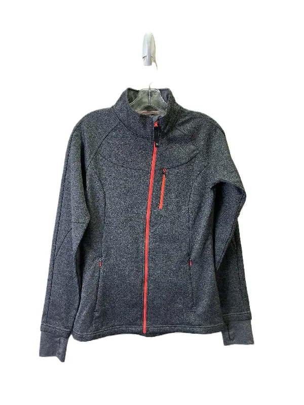 Athletic Jacket By Mondetta In Grey & Orange, Size: S Toggled Jacket Drawstring Jacket Belted Jacket Athletic Jacket By Mondetta In Grey & Orange, Size: S Toggled Jacket Drawstring Jacket Belted Jacket