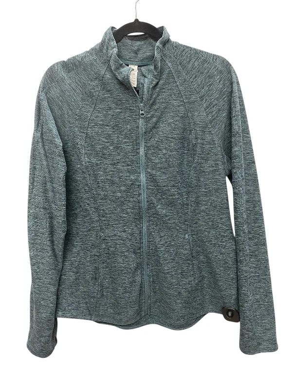 Athletic Jacket By Yogalicious In Blue, Size: Xxl Striped Jacket Polka Dot Jacket Floral Jacket Athletic Jacket By Yogalicious In Blue, Size: Xxl Striped Jacket Polka Dot Jacket Floral Jacket