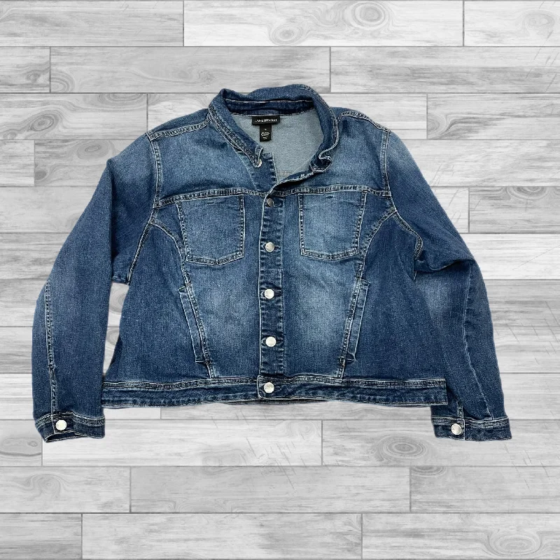 Jacket Denim By Lane Bryant In Blue Denim, Size: 28 Denim Jacket Leather Jacket Suede Jacket Jacket Denim By Lane Bryant In Blue Denim, Size: 28 Denim Jacket Leather Jacket Suede Jacket