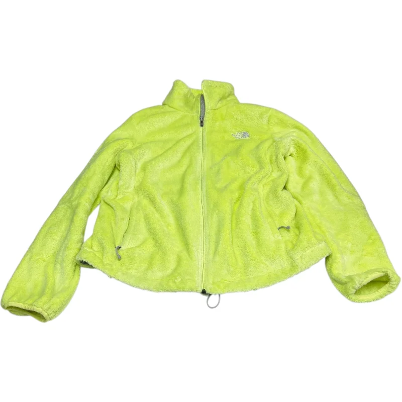 Jacket Fleece By The North Face In Green, Size: L Rayon Fabric Velvet Fabric Corduroy Fabric Jacket Fleece By The North Face In Green, Size: L Rayon Fabric Velvet Fabric Corduroy Fabric