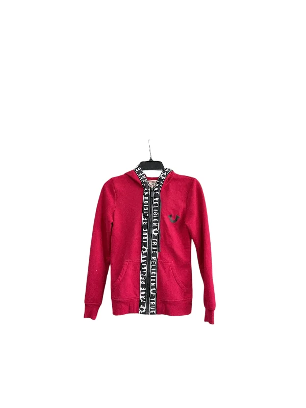 Jacket Fleece By True Religion In Red, Size: Xs Insulated Jacket Fitted Jacket Loose Jacket Jacket Fleece By True Religion In Red, Size: Xs Insulated Jacket Fitted Jacket Loose Jacket