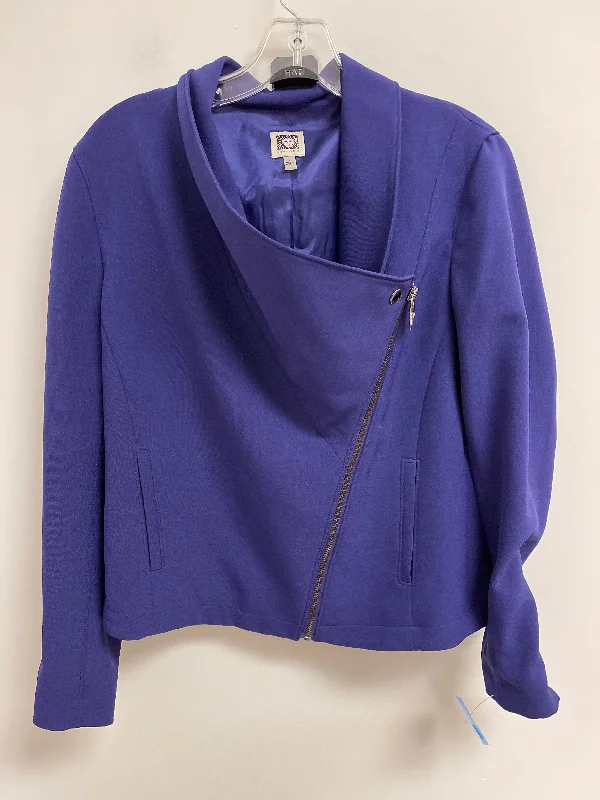 Jacket Other By Anne Klein In Purple, Size: S Mesh Jacket Canvas Jacket Denim Jacket Jacket Other By Anne Klein In Purple, Size: S Mesh Jacket Canvas Jacket Denim Jacket