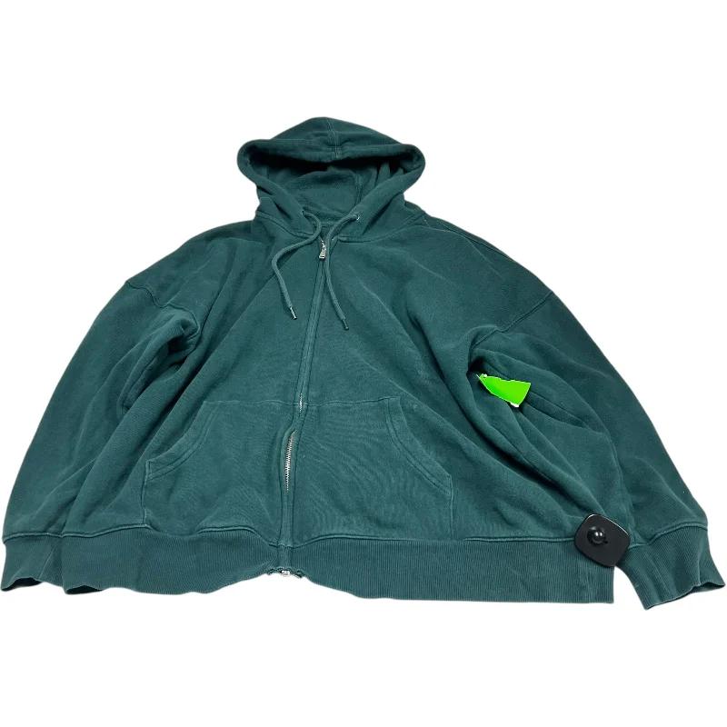 Jacket Other By Old Navy In Green, Size: M Welt Pockets Slit Pockets Flap Pockets