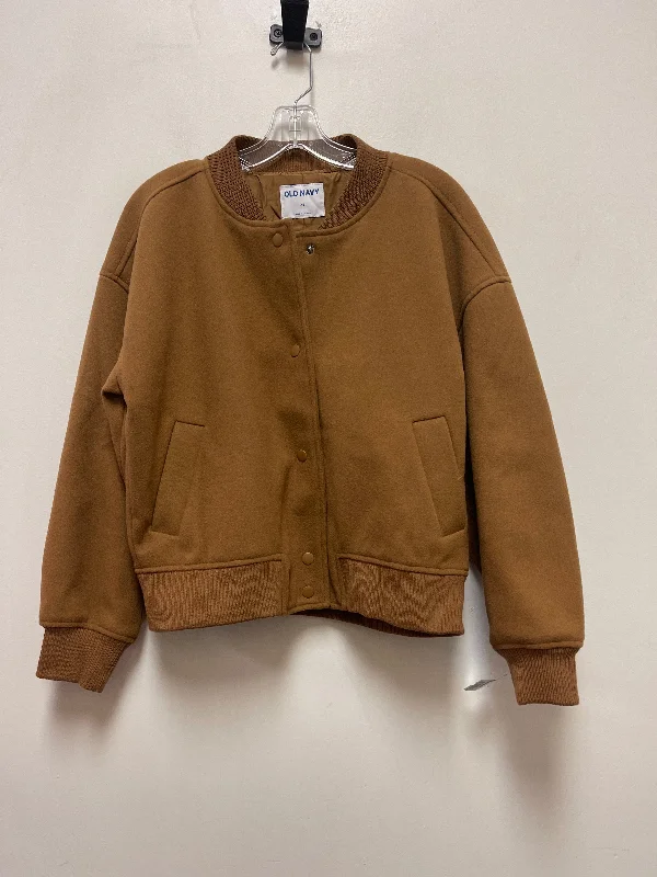 Jacket Other By Old Navy In Tan, Size: Xs Anorak Shell Jacket Lightweight Jacket
