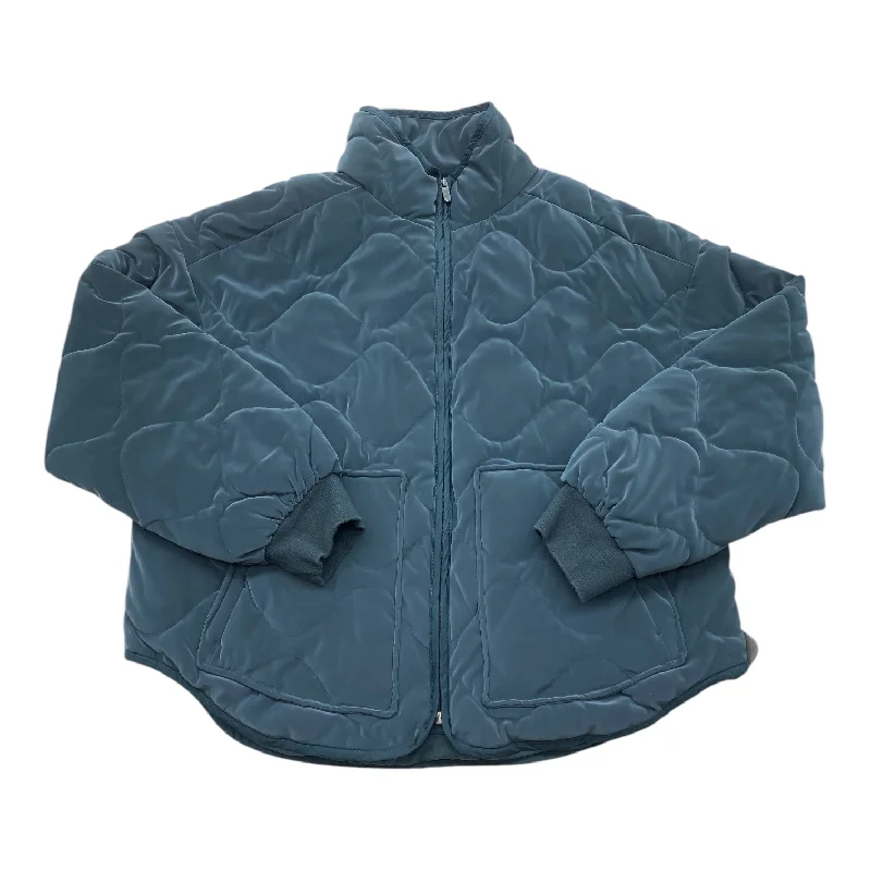 Jacket Puffer & Quilted By Flx In Teal, Size: L Striped Jacket Polka Dot Jacket Floral Jacket Jacket Puffer & Quilted By Flx In Teal, Size: L Striped Jacket Polka Dot Jacket Floral Jacket