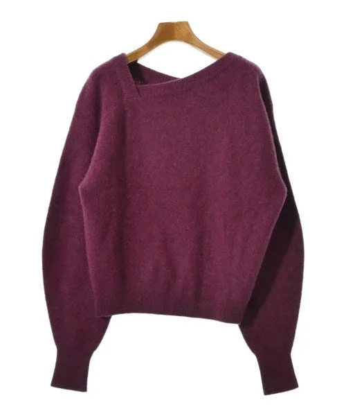 CLANE Sweaters Solid Print Embellished