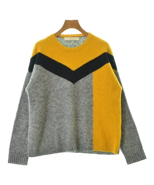 TELA Sweaters Ribbed Striped Patterned