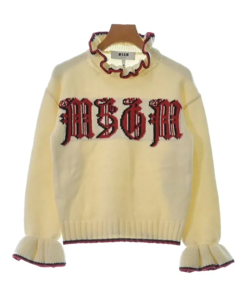 MSGM Sweaters Faux Fur Fabric Real Fur Fabric Shearling Fabric