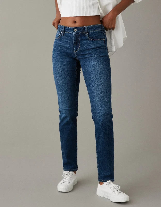 AE Next Level Low-Rise Skinny Jean Chic Ripped Jeans