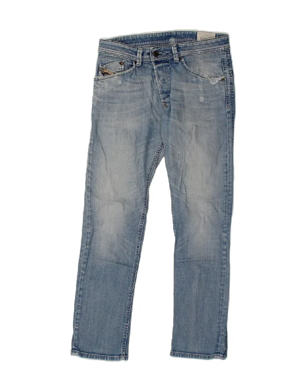DIESEL Womens Darron Regular Slim Tapered Jeans W29 L30 Blue Cotton Trendy Low-Rise Bootcut Jeans DIESEL Womens Darron Regular Slim Tapered Jeans W29 L30 Blue Cotton Trendy Low-Rise Bootcut Jeans