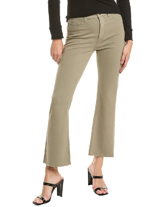DL1961 Bridget Alpine Green Bootcut Jean Trendy Skinny High-Waist Jeans