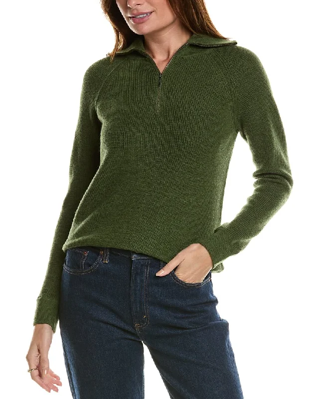 Forte Cashmere Rib Mock Neck Wool & Cashmere-Blend 1/2-Zip Sweater Wool Sweater Cotton Sweater Cashmere Sweater Forte Cashmere Rib Mock Neck Wool & Cashmere-Blend 1/2-Zip Sweater Wool Sweater Cotton Sweater Cashmere Sweater