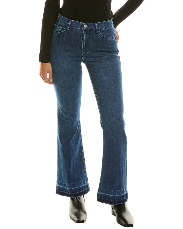 FRAME Denim Le Easy  Flare Leg Jean Comfortable Zip-Up Skinny Jeans