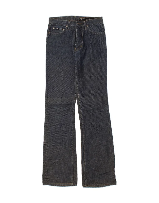 GAS Womens Woodstock Bootcut Jeans  W29 L36 Blue Cotton Casual Loose Fit Jeans