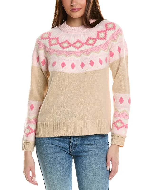 Hannah Rose Fairisle Wool, Angora & Cashmere-Blend Sweater Wool Sweater Cotton Sweater Cashmere Sweater Hannah Rose Fairisle Wool, Angora & Cashmere-Blend Sweater Wool Sweater Cotton Sweater Cashmere Sweater