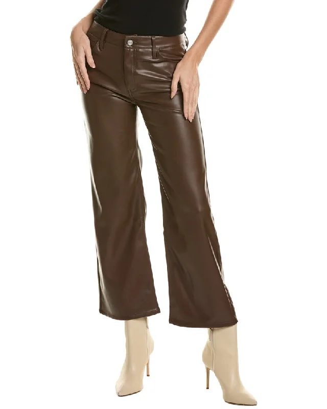 HUDSON Jeans Rosalie Chocolate Wide Leg Jean Cozy Stretch High-Waist Jeans