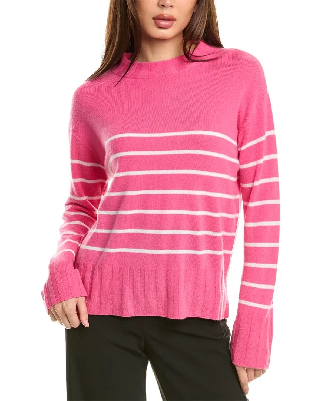 InCashmere Crewneck Cashmere Sweater Cotton Fabric Linen Fabric Terry Fabric