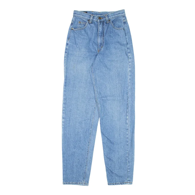 LEE Riders Jeans Blue Denim Regular Mom Womens W23 L29 Fashionable Raw Hem Bootcut Jeans LEE Riders Jeans Blue Denim Regular Mom Womens W23 L29 Fashionable Raw Hem Bootcut Jeans