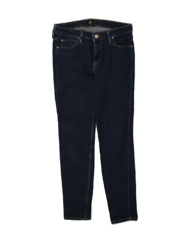 LEE Womens Scarlett Skinny Jeans W30 L31 Navy Blue Cotton Trendy Acid Wash Skinny Jeans LEE Womens Scarlett Skinny Jeans W30 L31 Navy Blue Cotton Trendy Acid Wash Skinny Jeans