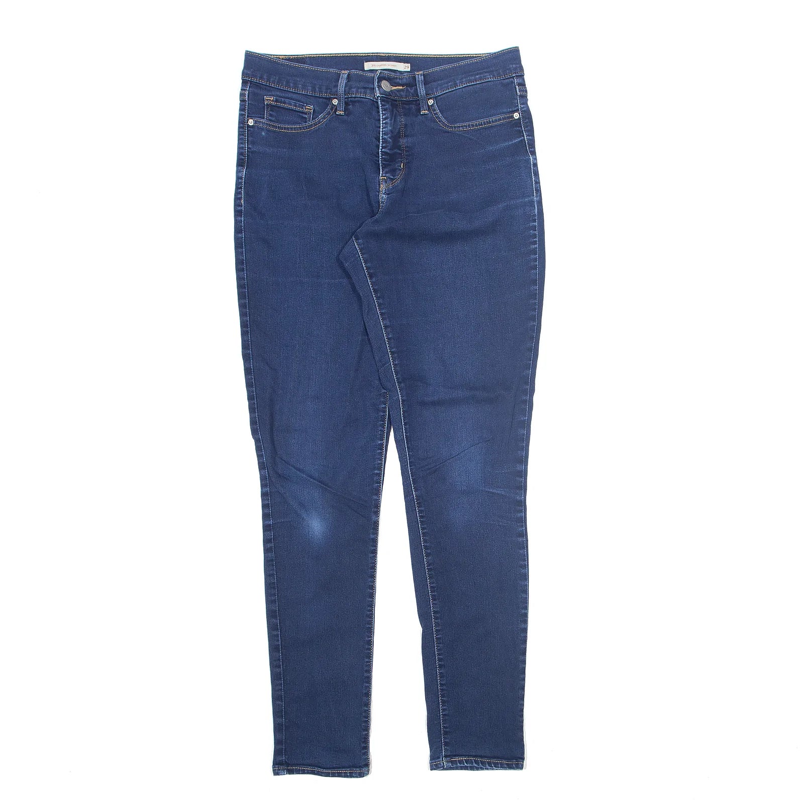 LEVI'S 311 Shaping Blue Jeans W29 L32 Stylish Stone-Wash Denim Jeans