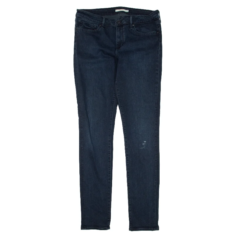 LEVI'S 711 Blue Jeans W31 L34 Fashionable Relaxed Fit Denim