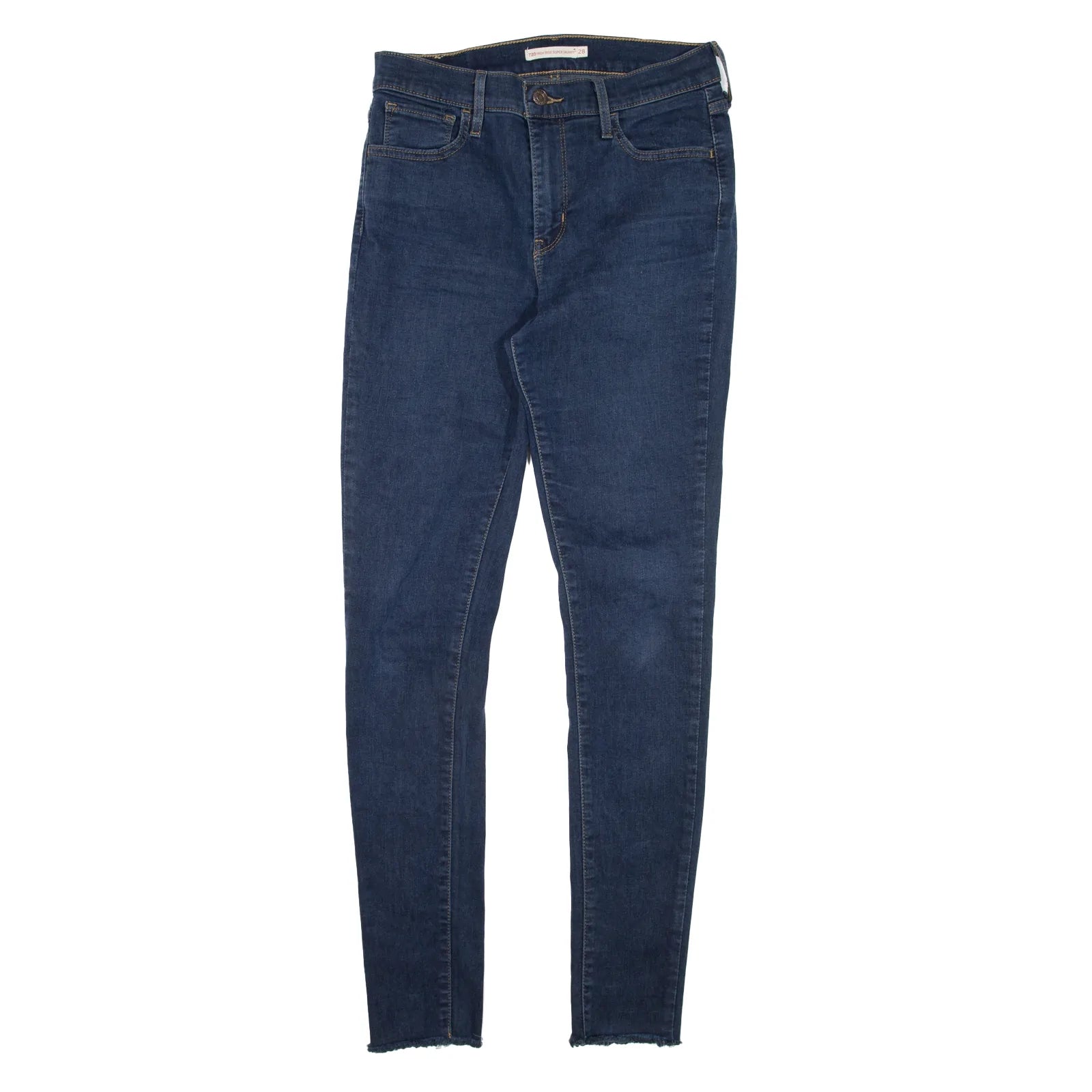 LEVI'S 720 High Rise Jeans Blue Denim Slim Skinny Womens W28 L30 Stylish Stone-Wash Denim Jeans LEVI'S 720 High Rise Jeans Blue Denim Slim Skinny Womens W28 L30 Stylish Stone-Wash Denim Jeans