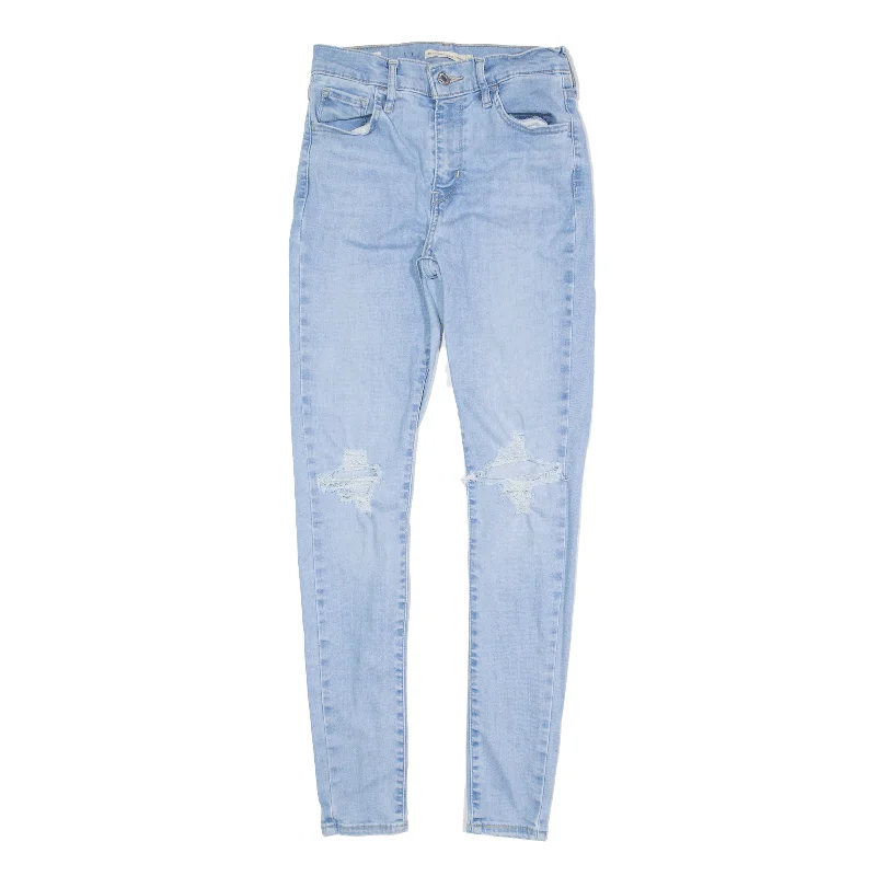 LEVI'S Big E 720 Distressed Blue Jeans W25 L28 Comfortable Boyfriend Jeans