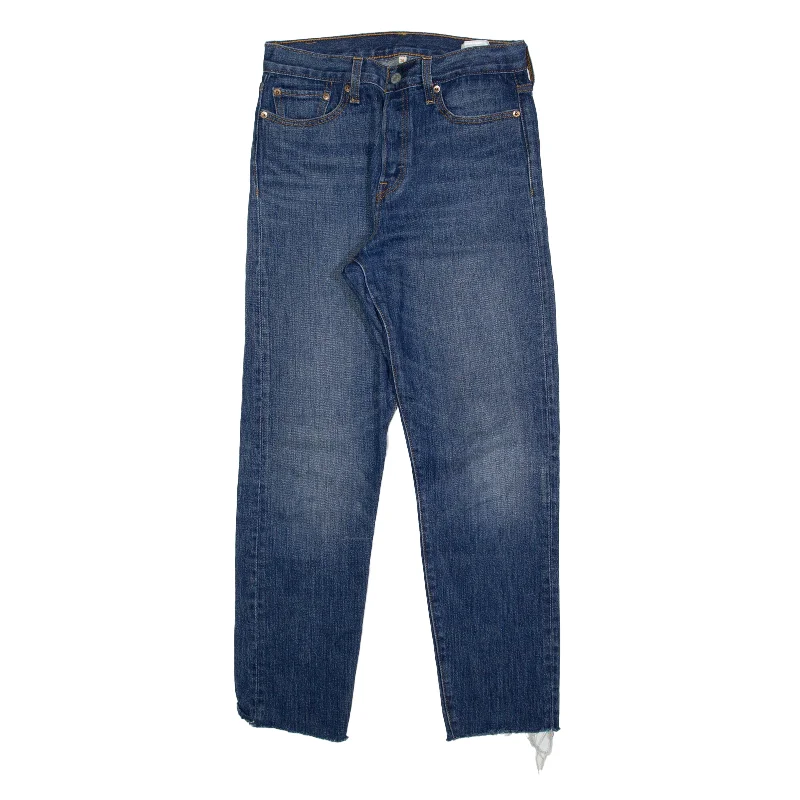 LEVI'S Blue Jeans W28 L27 Trendy Flared Leg Jeans