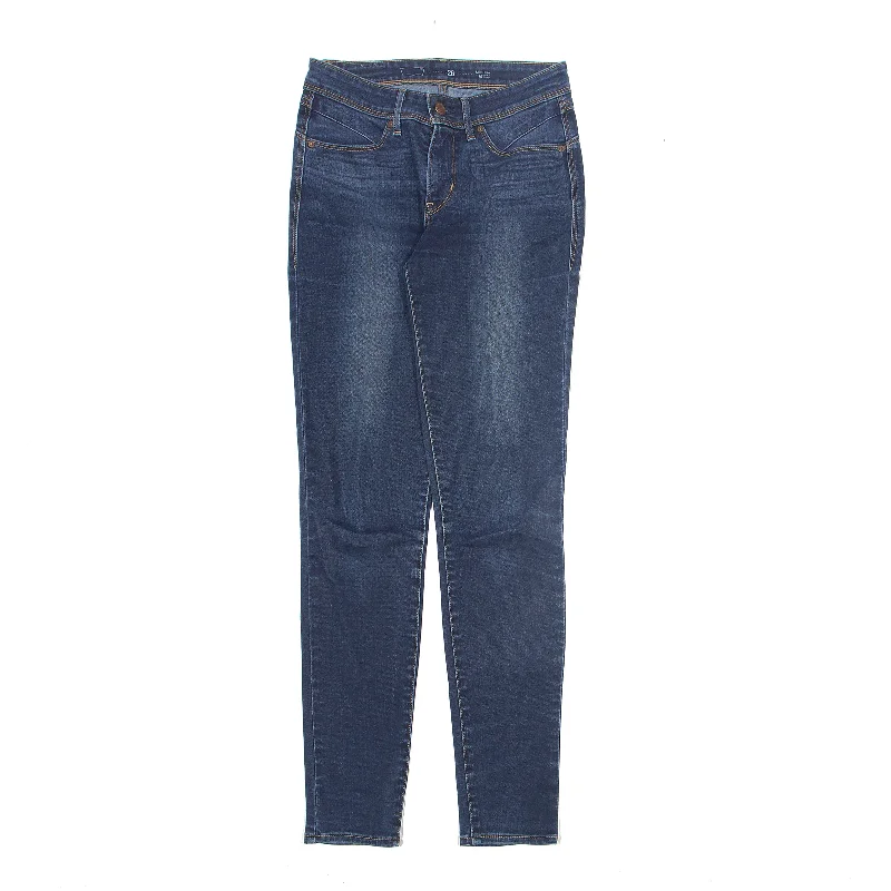 LEVI'S Mid Rise Blue Jeans W26 L32 Stylish Bootcut Denim Jeans
