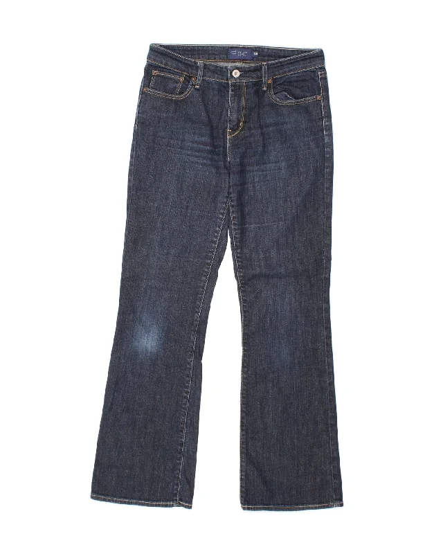 LEVI'S Womens Demi Curve Bootcut Jeans  W29 L31 Blue Cotton Elegant Skinny Leg Jeans