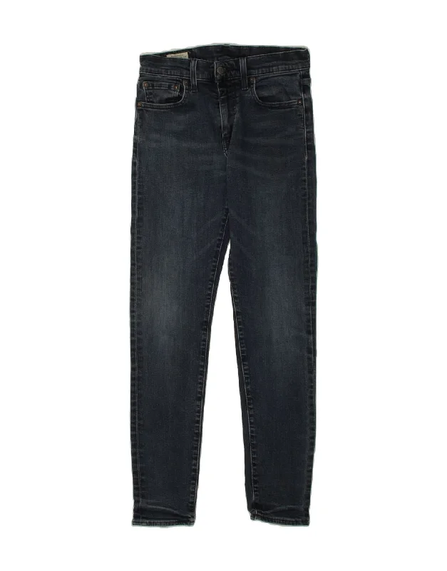 LEVI'S Womens High Rise Skinny Jeans W29 L32  Blue Cotton Comfortable Stretch Fit Jeans